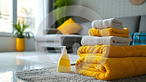 Professional home cleaning transforms spaces into radiant, sanitized sanctuaries, elevating domestic bliss