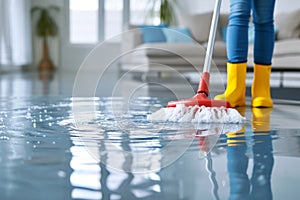 Professional home cleaning transforms spaces into radiant, sanitized sanctuaries, elevating domestic bliss