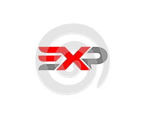 Professional Letter EXP Logo Design