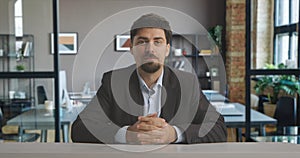 Professional Live Streaming Studio Setup with Host in Office