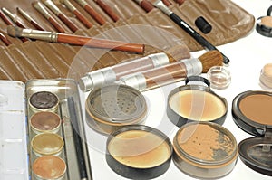 Professional make up artist set