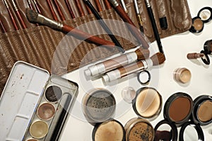 Professional make up artist set