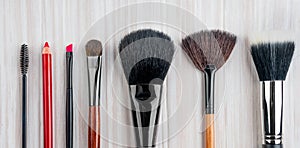 Professional make-up brush