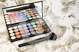 Professional make-up eyeshadow palette