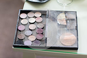 Professional makeup palette