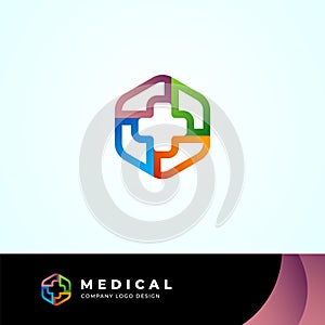 Professional medical and Medicine Shop Logo Design