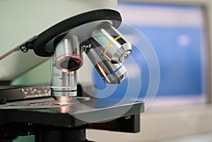 Professional medical microscope