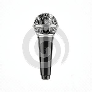 Professional Microphone Isolated on White