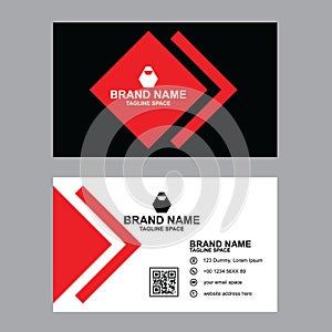 Professional Modern Printable Business Card, Invitation Card Design, Victor Template, CS3 EPS File Available, Editable Business Ca