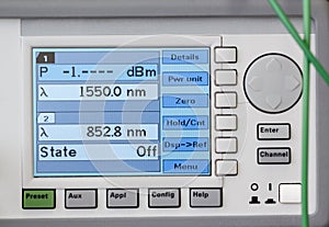Professional modern test equipment