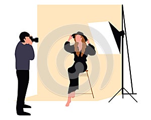 Photographers and models