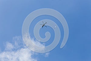 Professional pilots fly at airshows