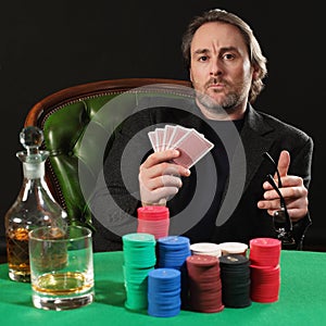 Professional poker player