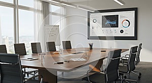 Professional Presentation Setup. displaying a professional presentation slide.