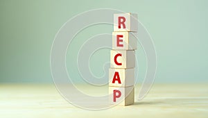 Professional recap summarizes key points and project progress.