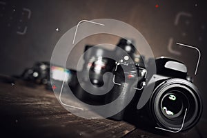 Professional reflex camera