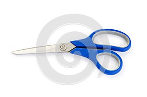 Professional scissors isolated on the white