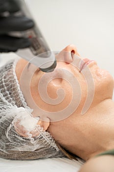 Professional skin care anti-aging cosmetic procedure Transdermal Mesotherapy product serum photo