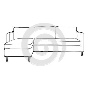 Professional Sofa Couch Vector - Icon, comfy, soft, seat