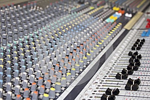 Professional Sound mixing console