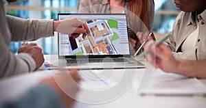 Professional Team Using CAD Software