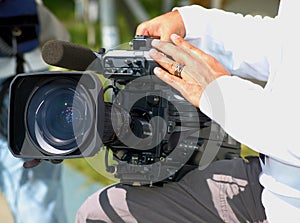 Professional Television Camera