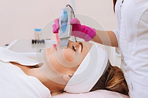 Professional ultrasonic equipment. Skin Care