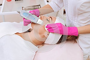 Professional ultrasonic equipment. Skin Care