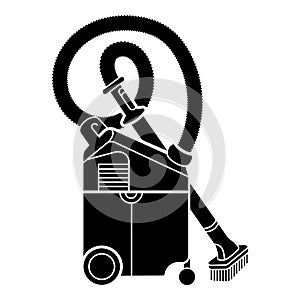 Professional vacuum cleaner icon, simple style