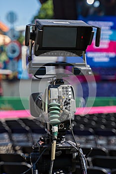 Professional video camera