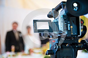 Professional video camera