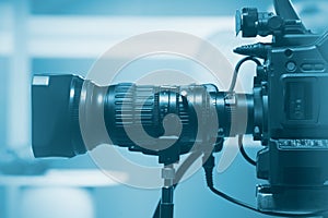 Professional video camera lens