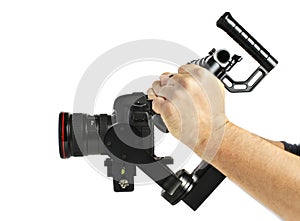 Professional Video Motorized Gimbal with Camera