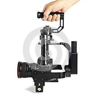 Professional Video Motorized Gimbal with Camera