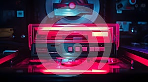 Professional video recorder control pannel