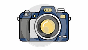 A professionalgrade camera with interchangeable lenses showcasing features for lowlight photography in a welllit studio