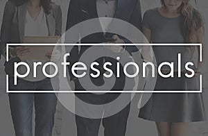 Professionals Business People Expert Accomplished Concept photo