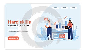 Professionals enhancing career prospects through