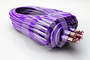 Profibus Cable on white background