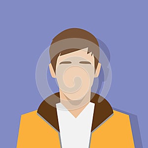 Profile icon male avatar portrait casual person