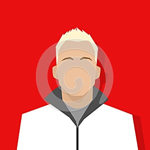 Profile icon male avatar portrait casual person