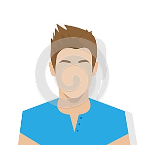 Profile icon male avatar portrait casual person