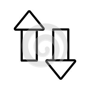 Arrows  Line Style vector icon which can easily modify or edit photo