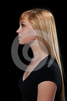 Profile Portrait of Teenager