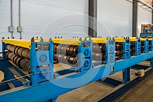 Profiling rolls of metal sheet profile forming machine