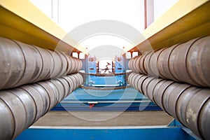 Profiling rolls of roll forming machine