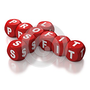Profit and loss crossword puzzle dice