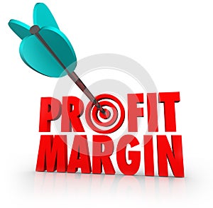 Profit Margin Arrow in Target Competing Money