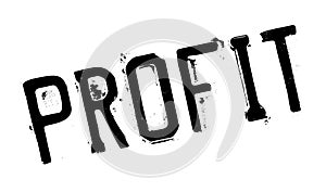 Profit rubber stamp photo