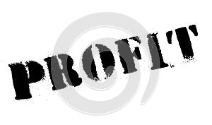 Profit rubber stamp photo